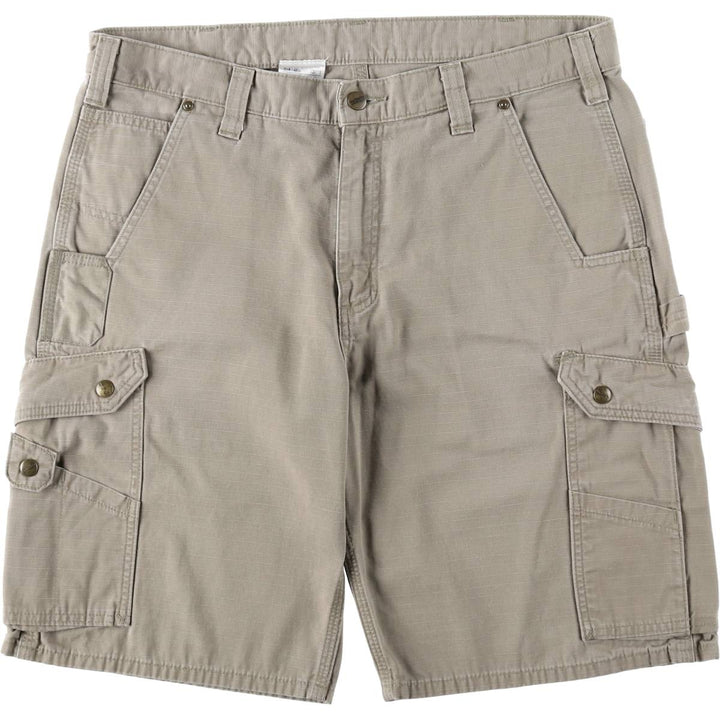 Carhartt Relaxed Fit Painter Shorts, Men's W37 (approx.) cotton Beige type Vintage Second Hand