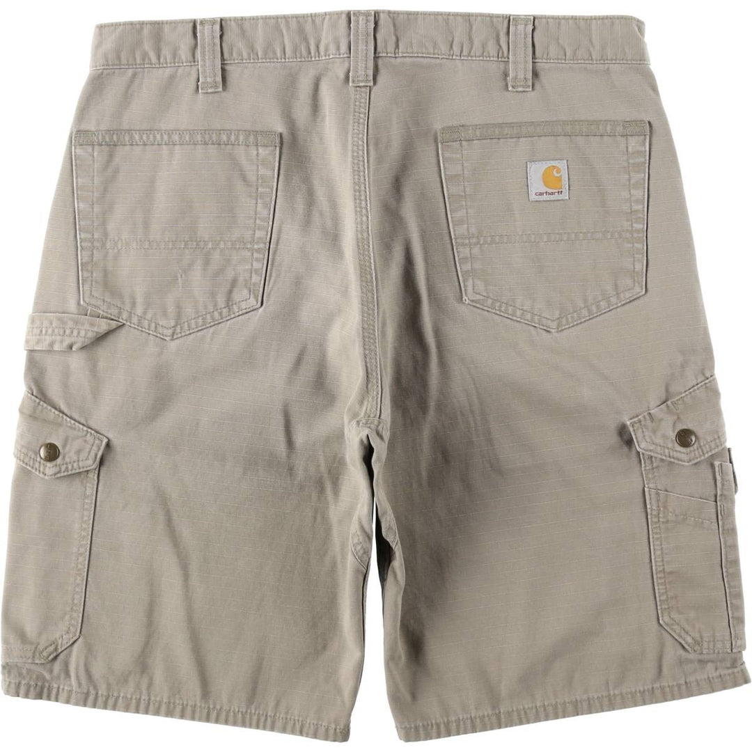 Carhartt Relaxed Fit Painter Shorts, Men's W37 (approx.) cotton Beige type Vintage Second Hand