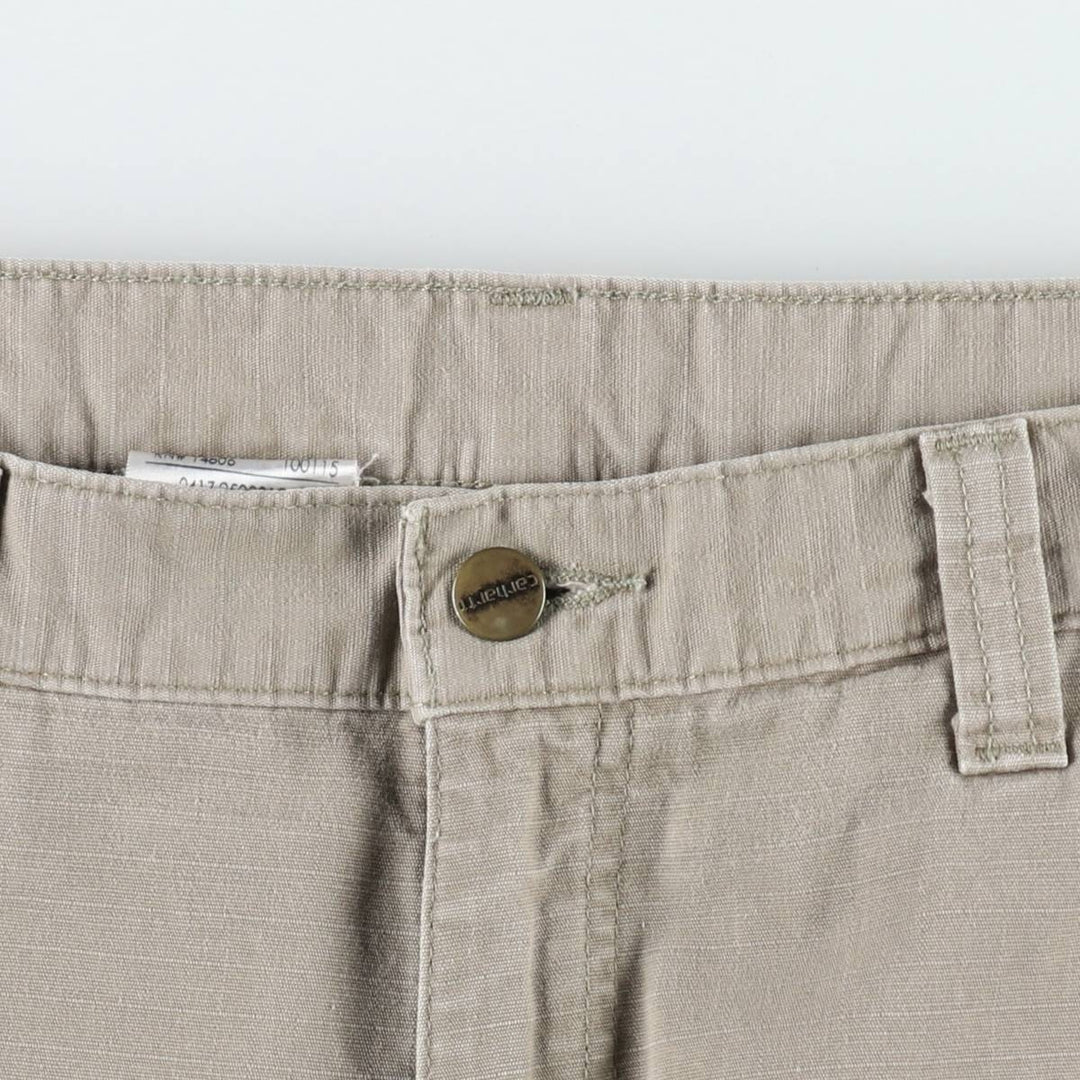 Carhartt Relaxed Fit Painter Shorts, Men's W37 (approx.) cotton Beige type Vintage Second Hand