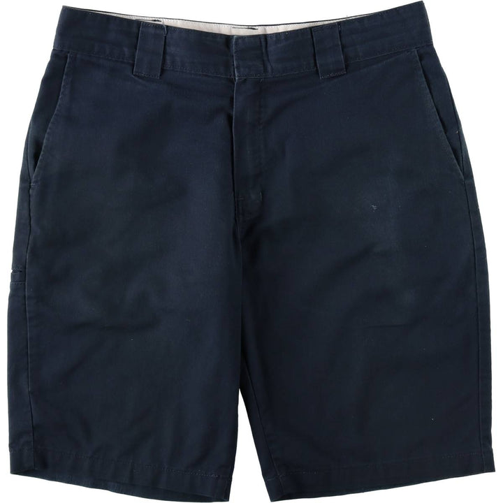 Dickies Regular Fit Work Shorts, Men's, Size W36 polyester navy blue type Vintage Second Hand