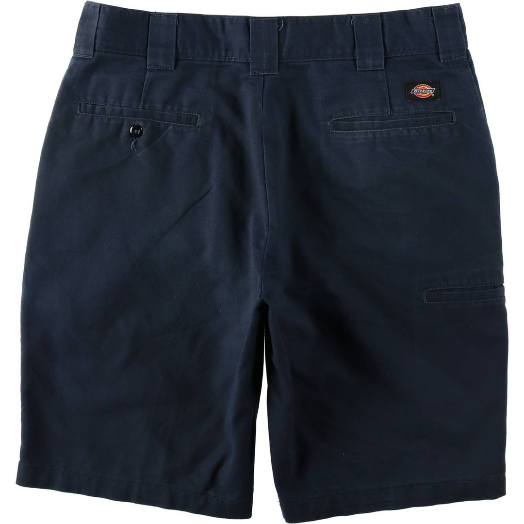 Dickies Regular Fit Work Shorts, Men's, Size W36 polyester navy blue type Vintage Second Hand