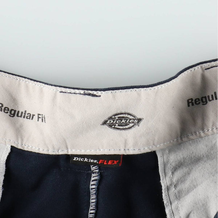 Dickies Regular Fit Work Shorts, Men's, Size W36 polyester navy blue type Vintage Second Hand