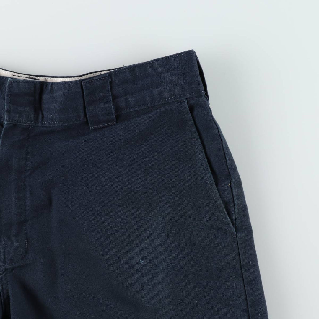 Dickies Regular Fit Work Shorts, Men's, Size W36 polyester navy blue type Vintage Second Hand