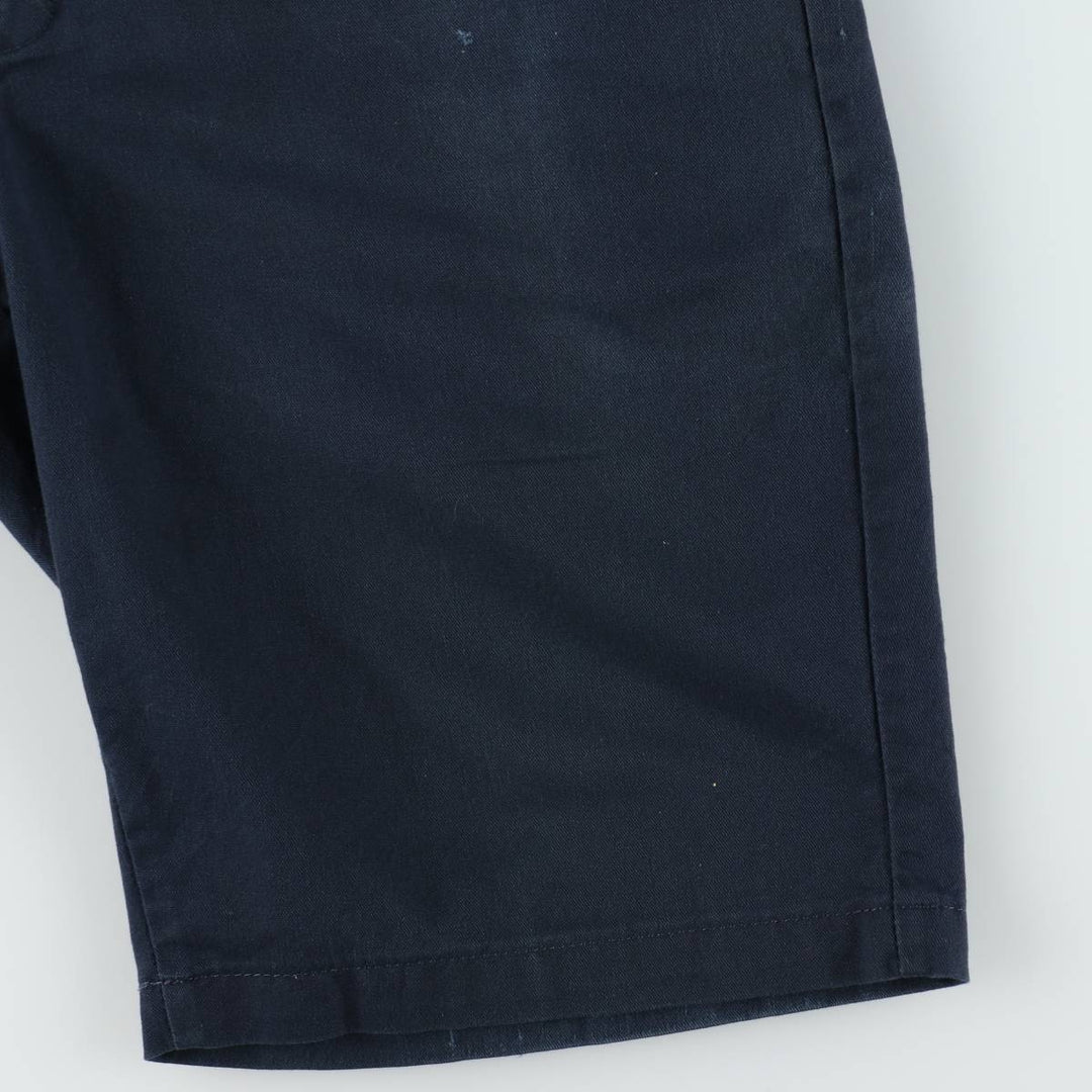 Dickies Regular Fit Work Shorts, Men's, Size W36 polyester navy blue type Vintage Second Hand