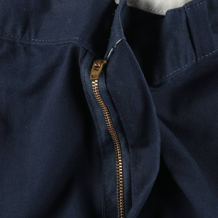 Dickies Relaxed Fit Work Shorts (Men's W36 equivalent) polyester navy blue type Vintage Second Hand
