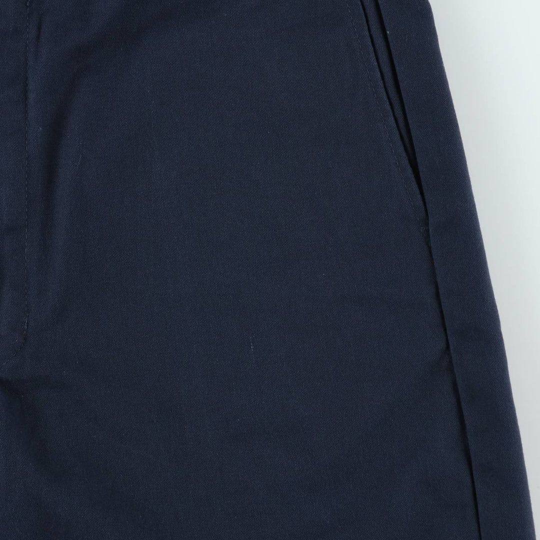 Dickies Relaxed Fit Work Shorts (Men's W36 equivalent) polyester navy blue type Vintage Second Hand