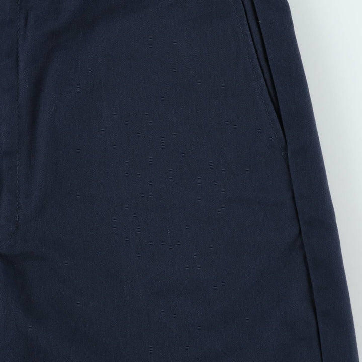 Dickies Relaxed Fit Work Shorts (Men's W36 equivalent) polyester navy blue type Vintage Second Hand