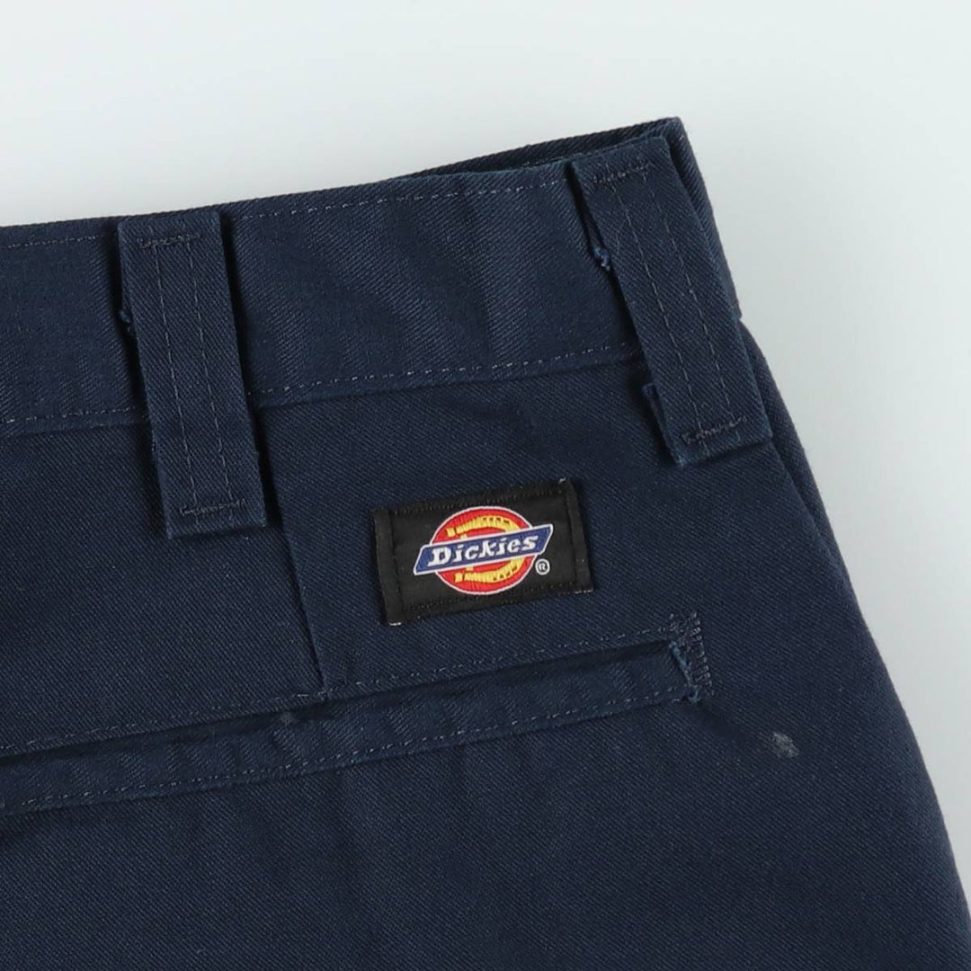 Dickies Regular Work Shorts, Men's W34 (approx.) polyester navy blue type Vintage Second Hand