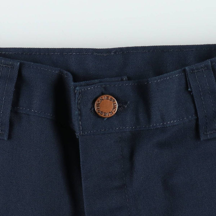 Dickies Regular Work Shorts, Men's W34 (approx.) polyester navy blue type Vintage Second Hand
