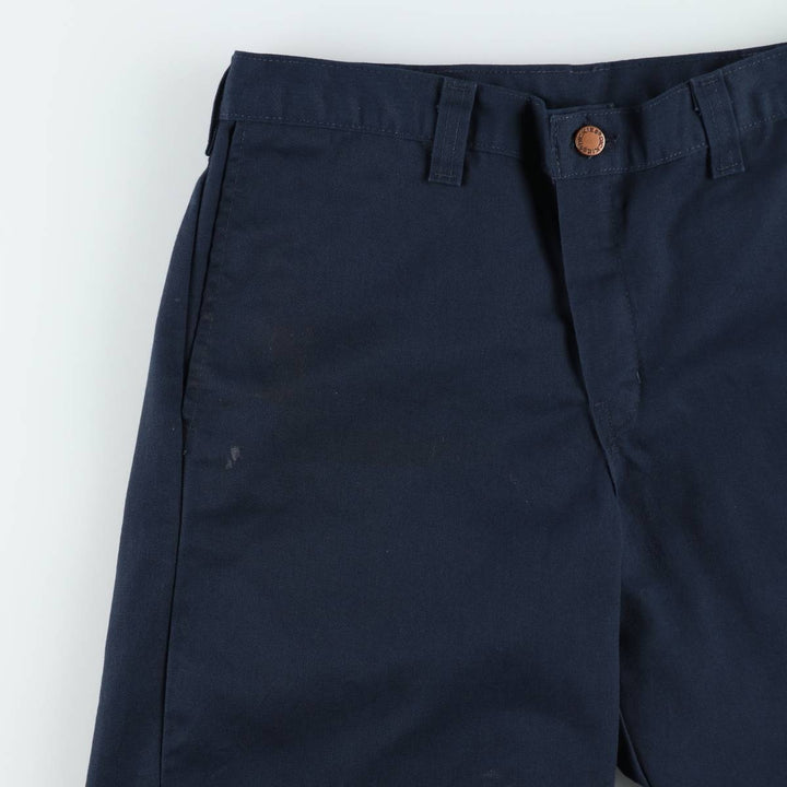 Dickies Regular Work Shorts, Men's W34 (approx.) polyester navy blue type Vintage Second Hand