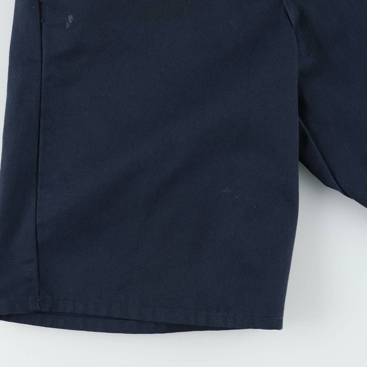Dickies Regular Work Shorts, Men's W34 (approx.) polyester navy blue type Vintage Second Hand