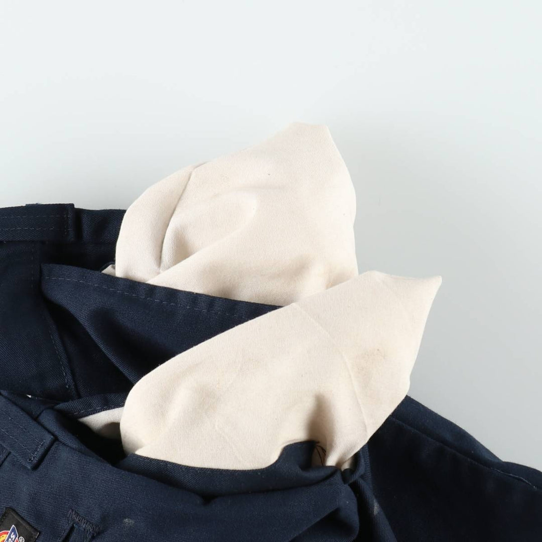 Dickies Regular Work Shorts, Men's W34 (approx.) polyester navy blue type Vintage Second Hand