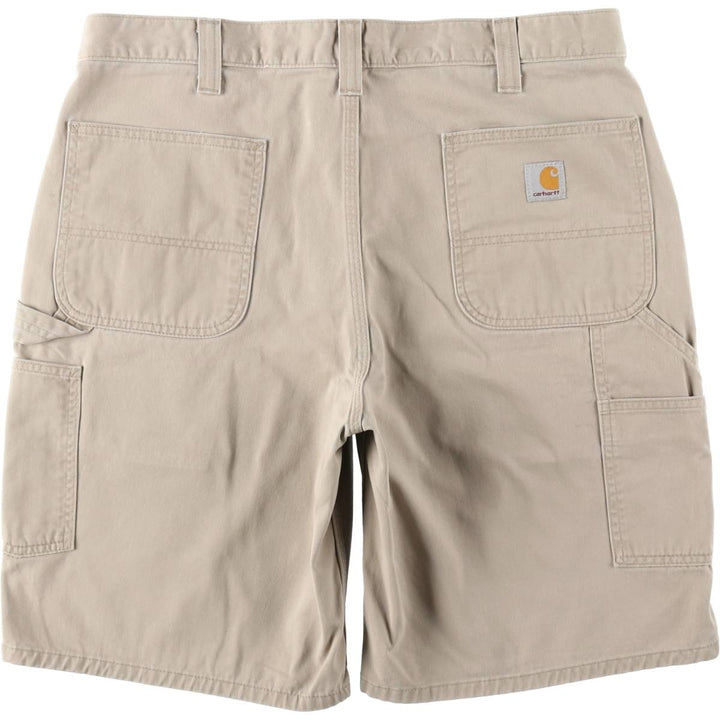 Carhartt Relaxed Fit Painter Shorts, Men's W36 (approx.) cotton Beige type Vintage Second Hand