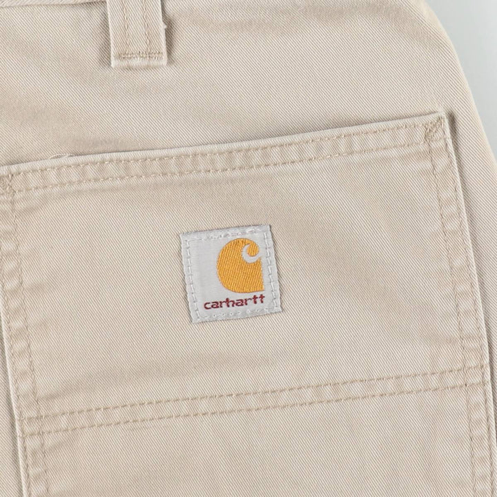 Carhartt Relaxed Fit Painter Shorts, Men's W36 (approx.) cotton Beige type Vintage Second Hand