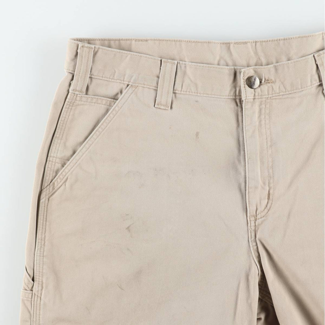 Carhartt Relaxed Fit Painter Shorts, Men's W36 (approx.) cotton Beige type Vintage Second Hand