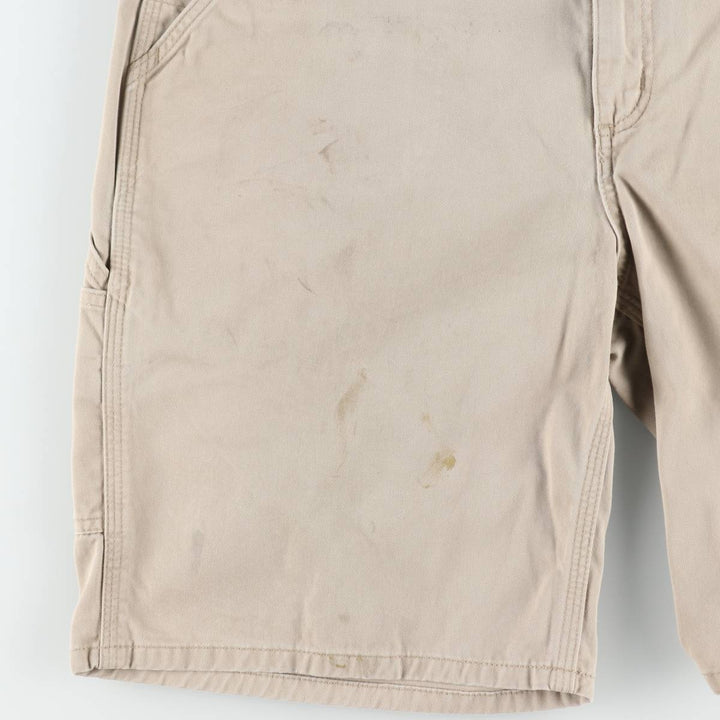 Carhartt Relaxed Fit Painter Shorts, Men's W36 (approx.) cotton Beige type Vintage Second Hand