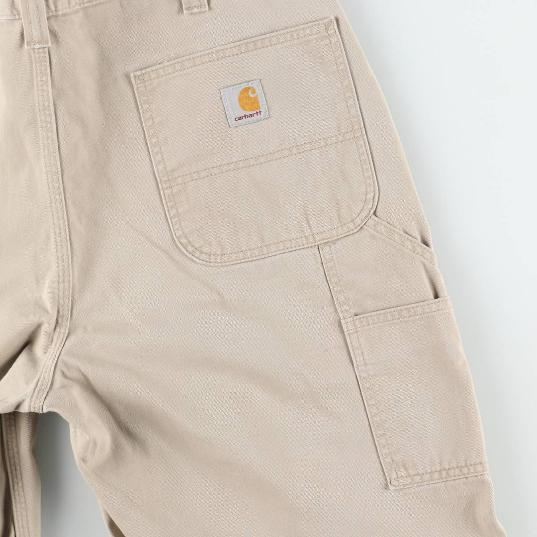 Carhartt Relaxed Fit Painter Shorts, Men's W36 (approx.) cotton Beige type Vintage Second Hand