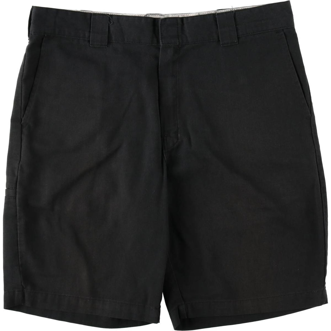Dickies FLEX Relaxed Fit Work Shorts (Men's W37 equivalent) polyester black type Vintage Second Hand