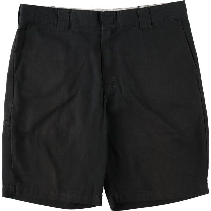 Dickies FLEX Relaxed Fit Work Shorts (Men's W37 equivalent) polyester black type Vintage Second Hand