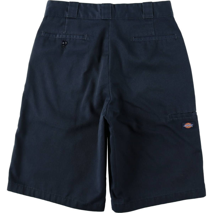 Dickies Loose Fit Work Shorts, Half Pants, Men's, W31 equivalent polyester navy blue type Vintage Second Hand