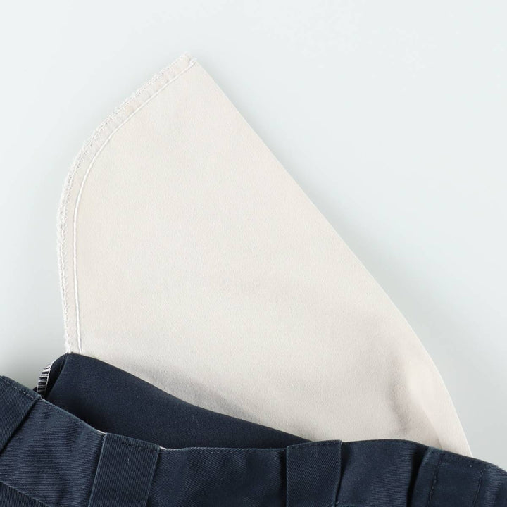 Dickies Loose Fit Work Shorts, Half Pants, Men's, W31 equivalent polyester navy blue type Vintage Second Hand