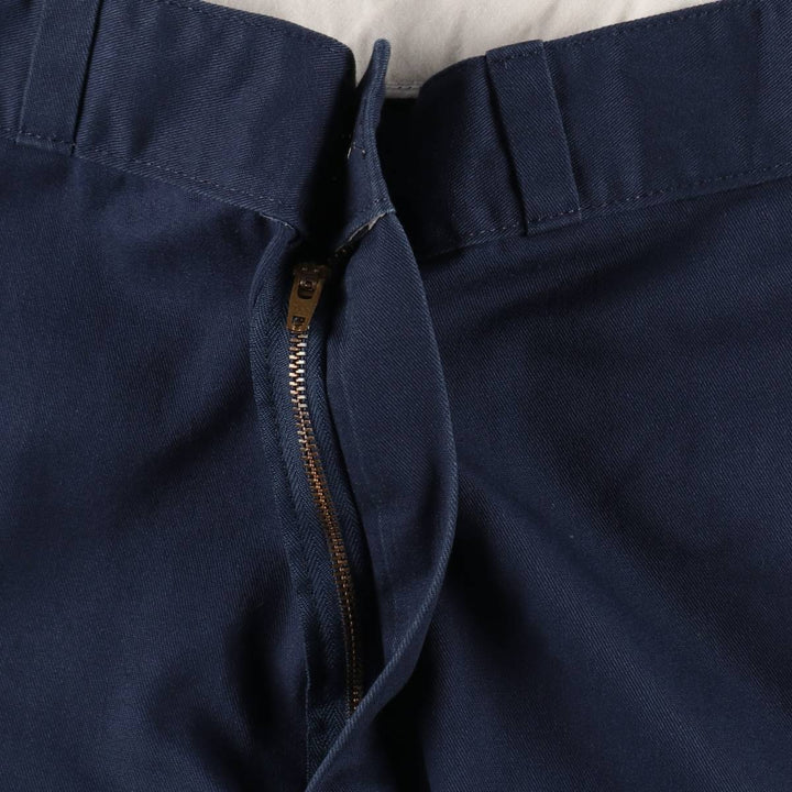Dickies Work Shorts Shorts Men's W34 equivalent polyester navy blue type Vintage Second Hand