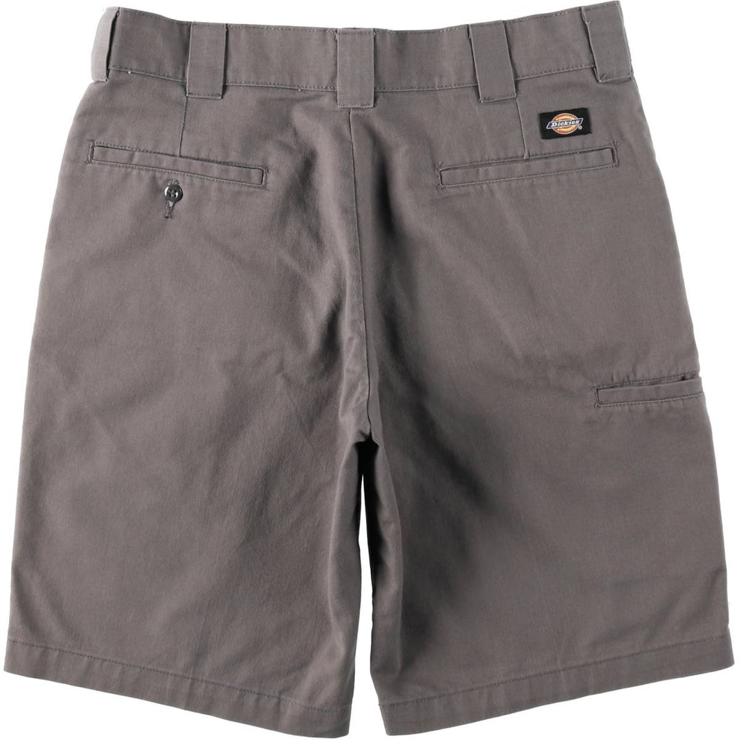 Dickies Relaxed Fit Work Shorts, Half Pants, Men's, W34 equivalent polyester gray type Vintage Second Hand