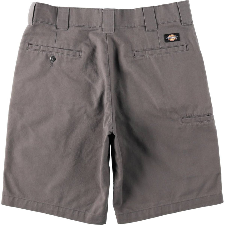 Dickies Relaxed Fit Work Shorts, Half Pants, Men's, W34 equivalent polyester gray type Vintage Second Hand