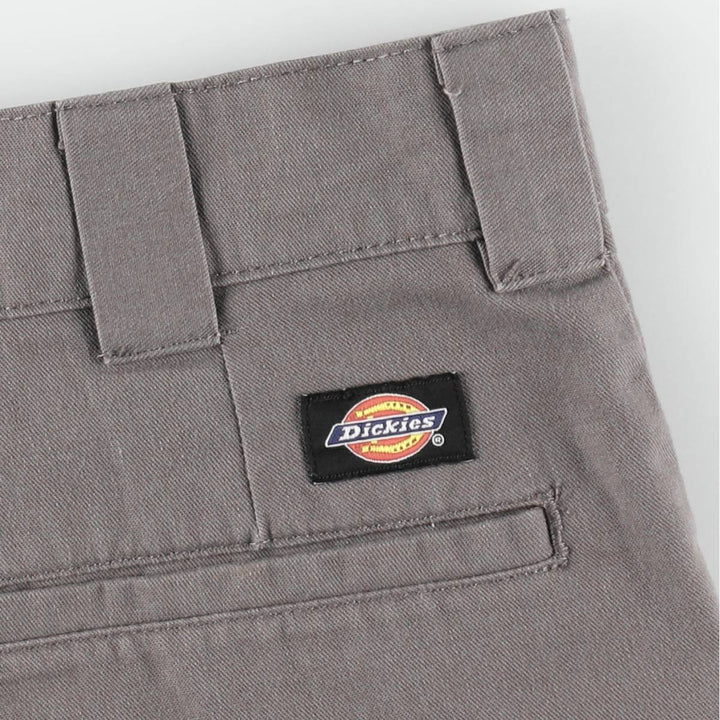 Dickies Relaxed Fit Work Shorts, Half Pants, Men's, W34 equivalent polyester gray type Vintage Second Hand