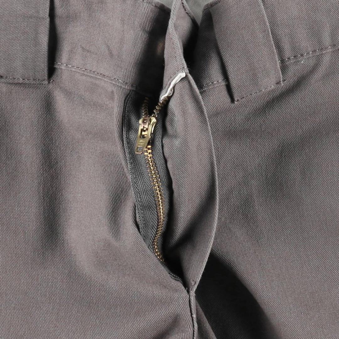Dickies Relaxed Fit Work Shorts, Half Pants, Men's, W34 equivalent polyester gray type Vintage Second Hand