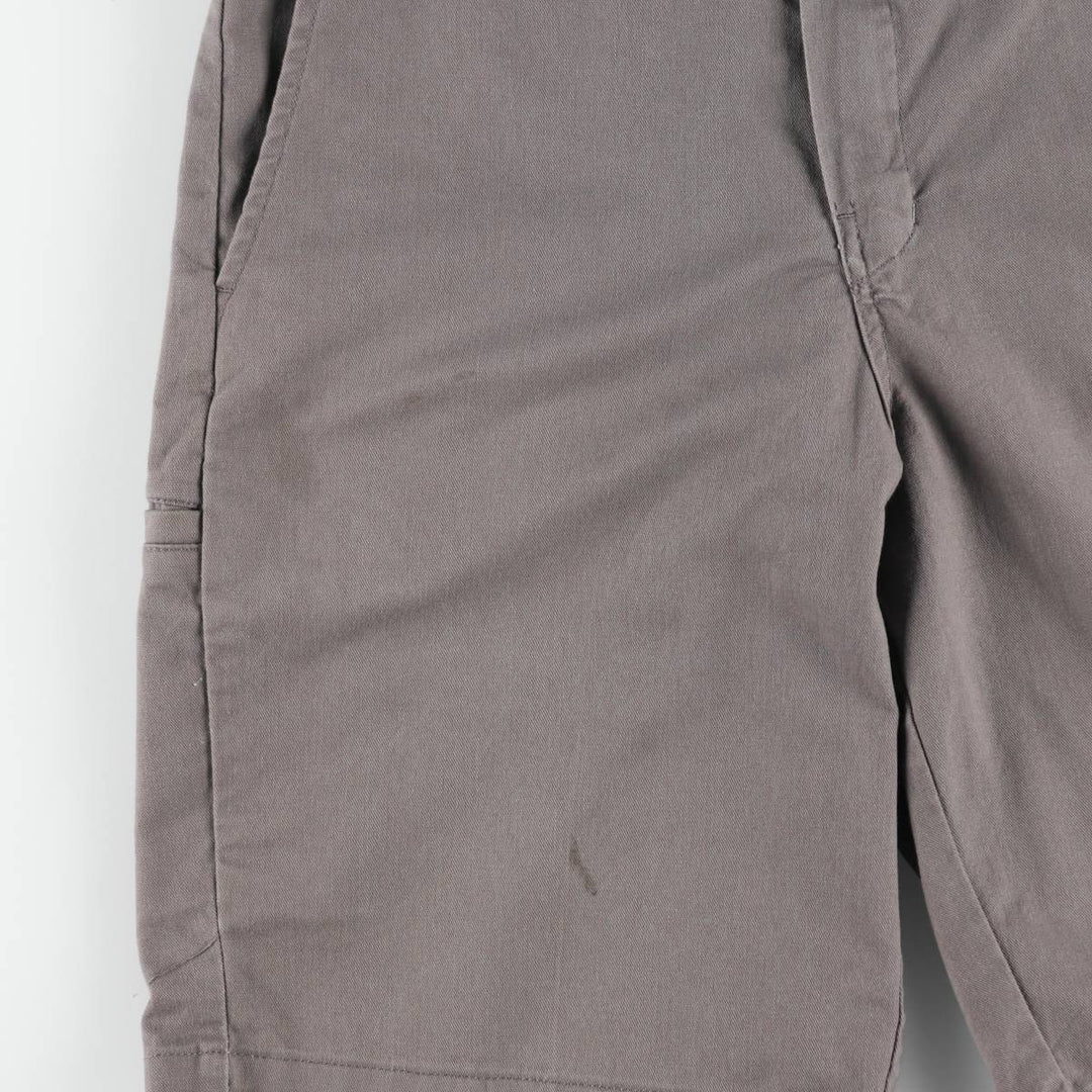 Dickies Relaxed Fit Work Shorts, Half Pants, Men's, W34 equivalent polyester gray type Vintage Second Hand