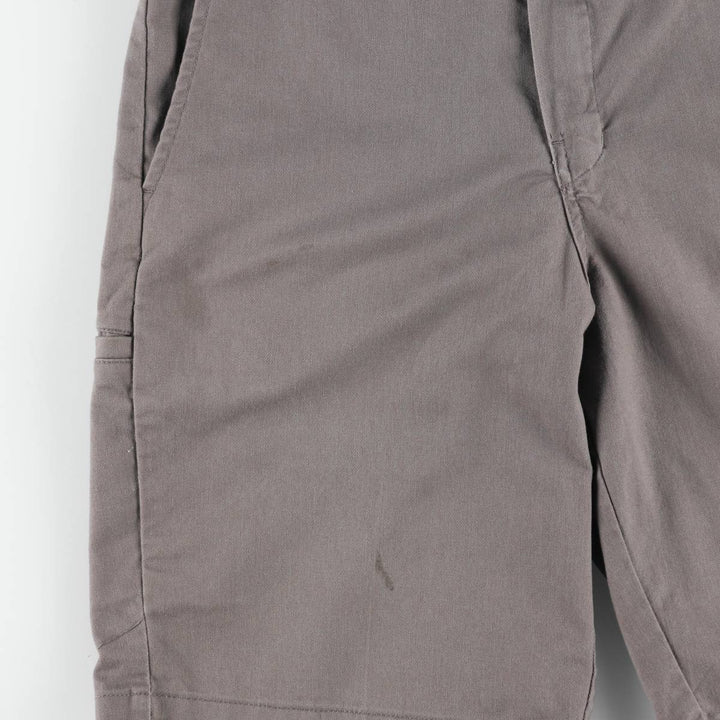 Dickies Relaxed Fit Work Shorts, Half Pants, Men's, W34 equivalent polyester gray type Vintage Second Hand
