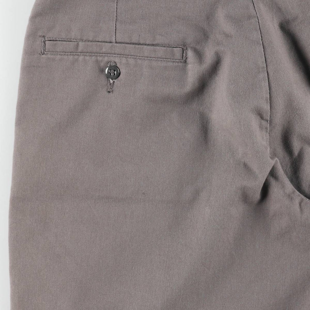 Dickies Relaxed Fit Work Shorts, Half Pants, Men's, W34 equivalent polyester gray type Vintage Second Hand