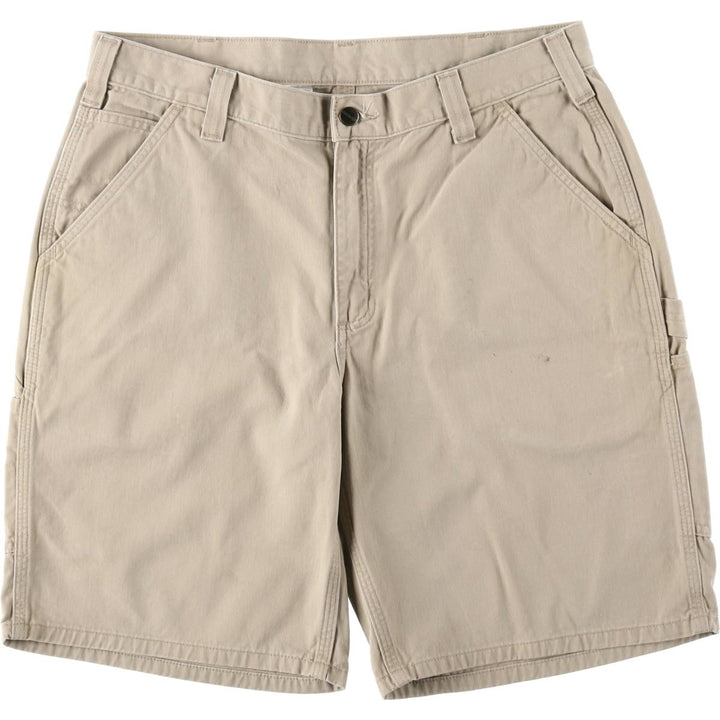 Carhartt Relaxed Fit Painter Shorts, Men's W35 (approx.) cotton Beige type Vintage Second Hand