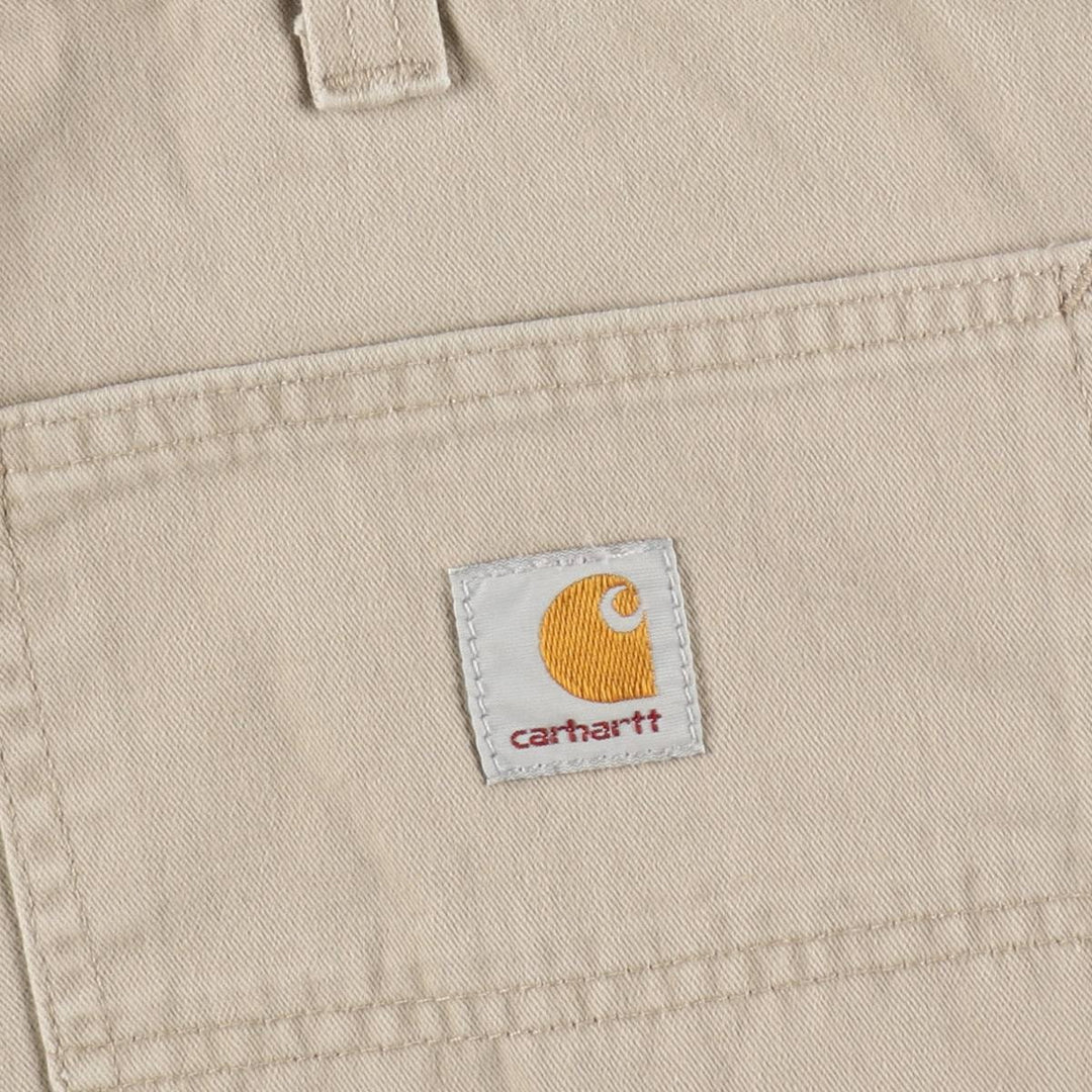Carhartt Relaxed Fit Painter Shorts, Men's W35 (approx.) cotton Beige type Vintage Second Hand