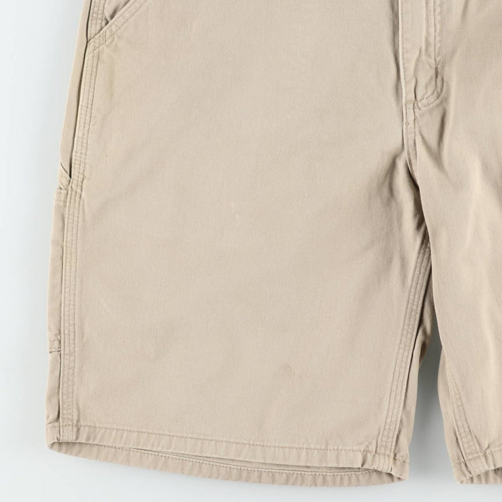 Carhartt Relaxed Fit Painter Shorts, Men's W35 (approx.) cotton Beige type Vintage Second Hand