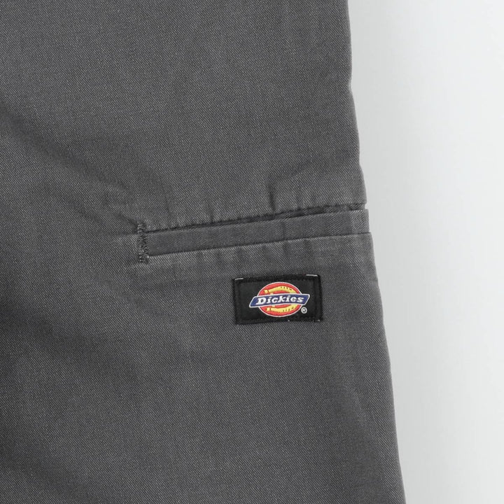 Dickies Work Shorts, Half Pants, Men's, W37 equivalent polyester gray type Vintage Second Hand