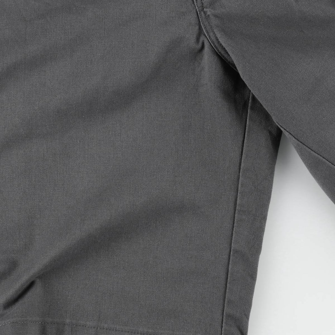 Dickies Work Shorts, Half Pants, Men's, W37 equivalent polyester gray type Vintage Second Hand