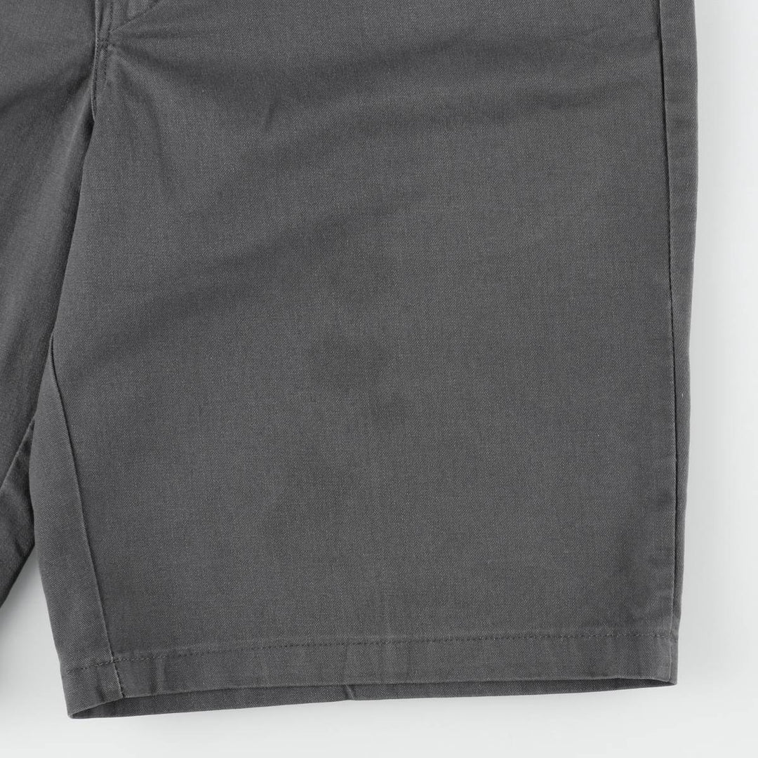 Dickies Work Shorts, Half Pants, Men's, W37 equivalent polyester gray type Vintage Second Hand
