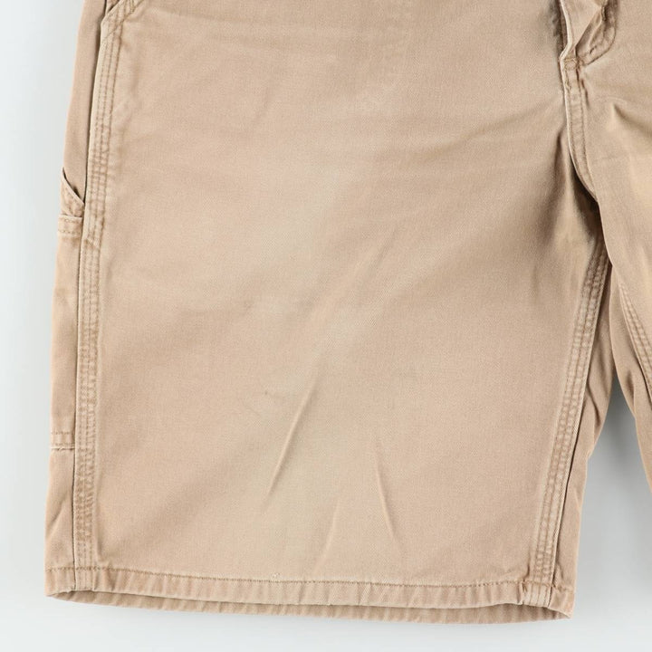 Carhartt Relaxed Fit Painter Shorts, Men's W34 (approx.) cotton beige type brown Vintage Second Hand