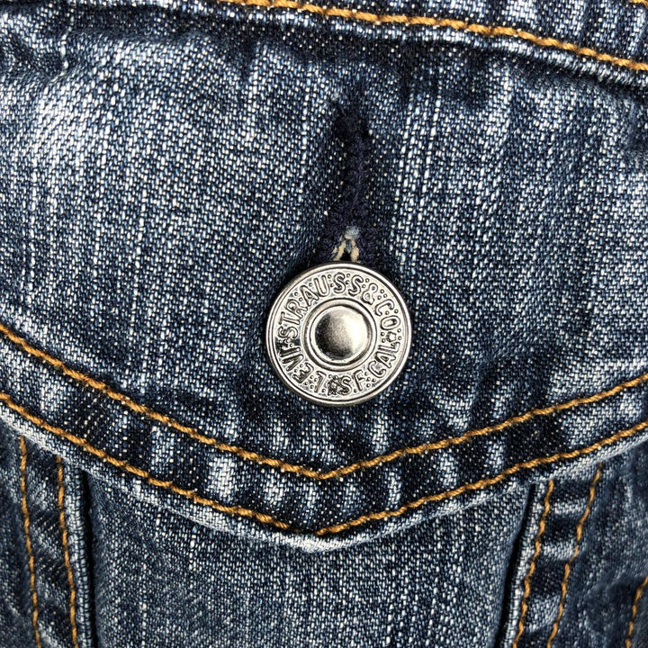 Levi's 70518 Denim Jacket, Men's Size L unclear blue type Vintage Second Hand