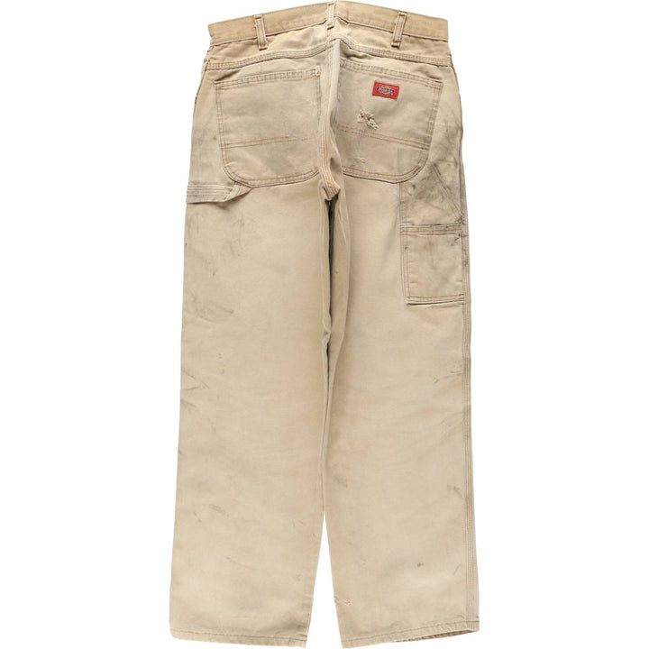Dickies Duck Painter Pants Men's W32 equivalent cotton Beige type Vintage Second Hand