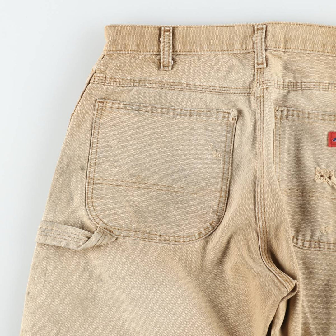 Dickies Duck Painter Pants Men's W32 equivalent cotton Beige type Vintage Second Hand