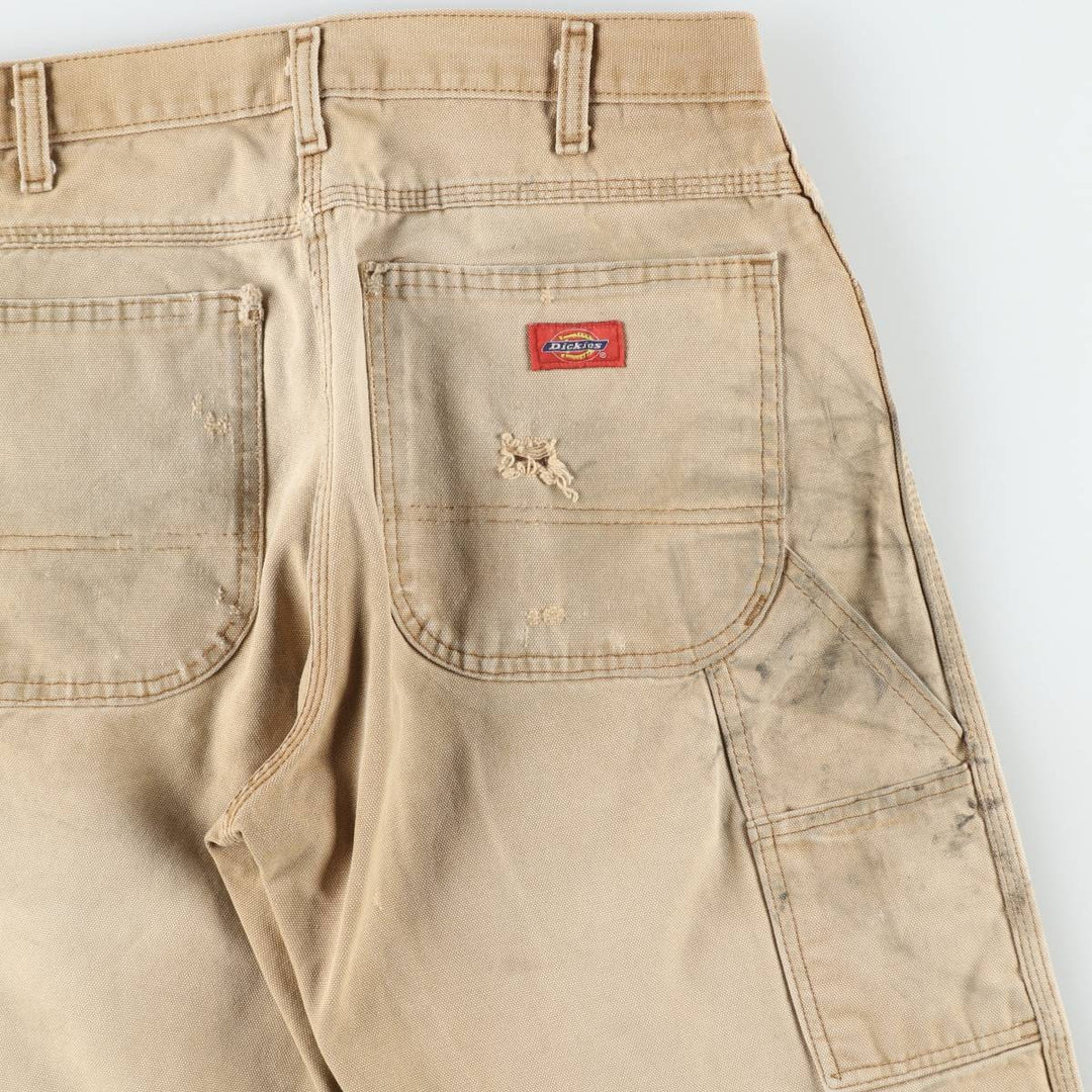 Dickies Duck Painter Pants Men's W32 equivalent cotton Beige type Vintage Second Hand