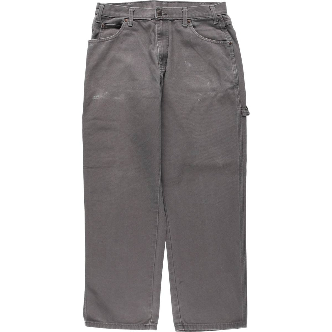 Dickies Duck Painter Pants Men's W33 equivalent cotton gray type Vintage Second Hand