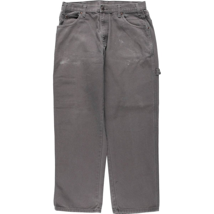 Dickies Duck Painter Pants Men's W33 equivalent cotton gray type Vintage Second Hand