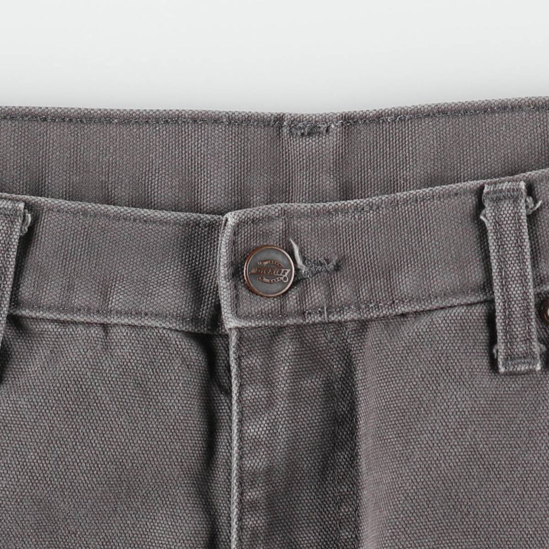 Dickies Duck Painter Pants Men's W33 equivalent cotton gray type Vintage Second Hand