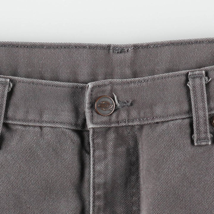 Dickies Duck Painter Pants Men's W33 equivalent cotton gray type Vintage Second Hand