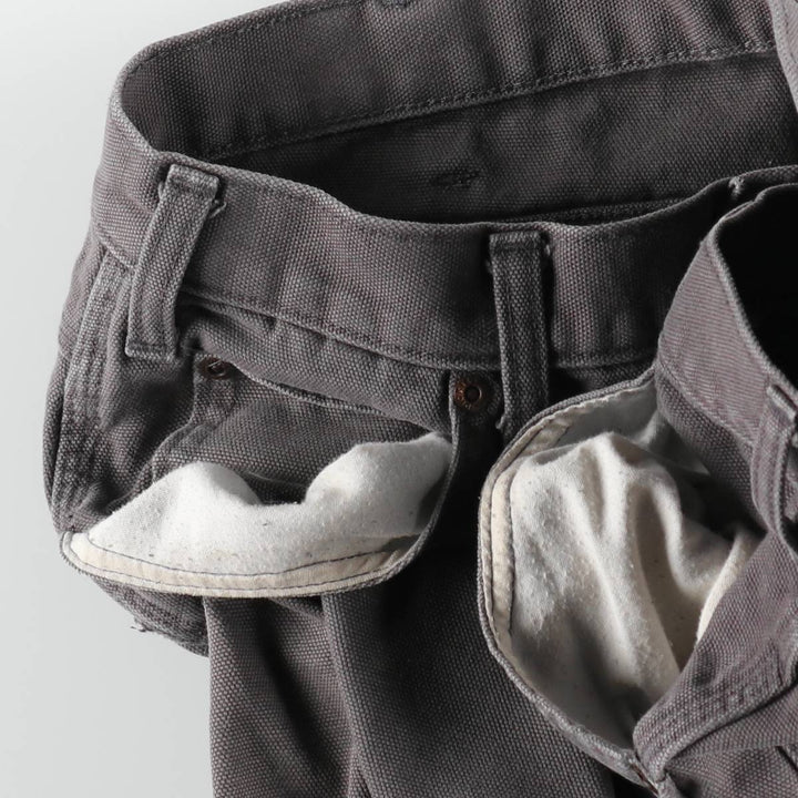 Dickies Duck Painter Pants Men's W33 equivalent cotton gray type Vintage Second Hand