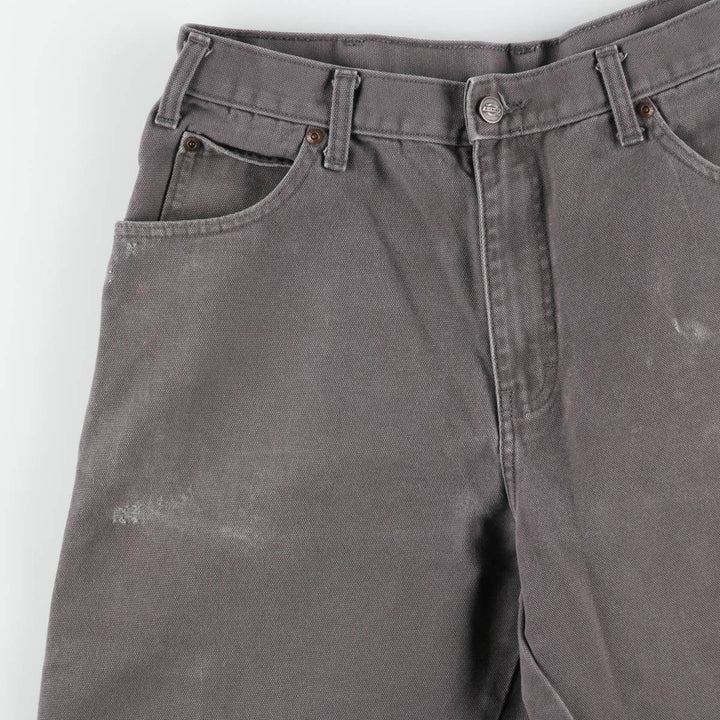 Dickies Duck Painter Pants Men's W33 equivalent cotton gray type Vintage Second Hand